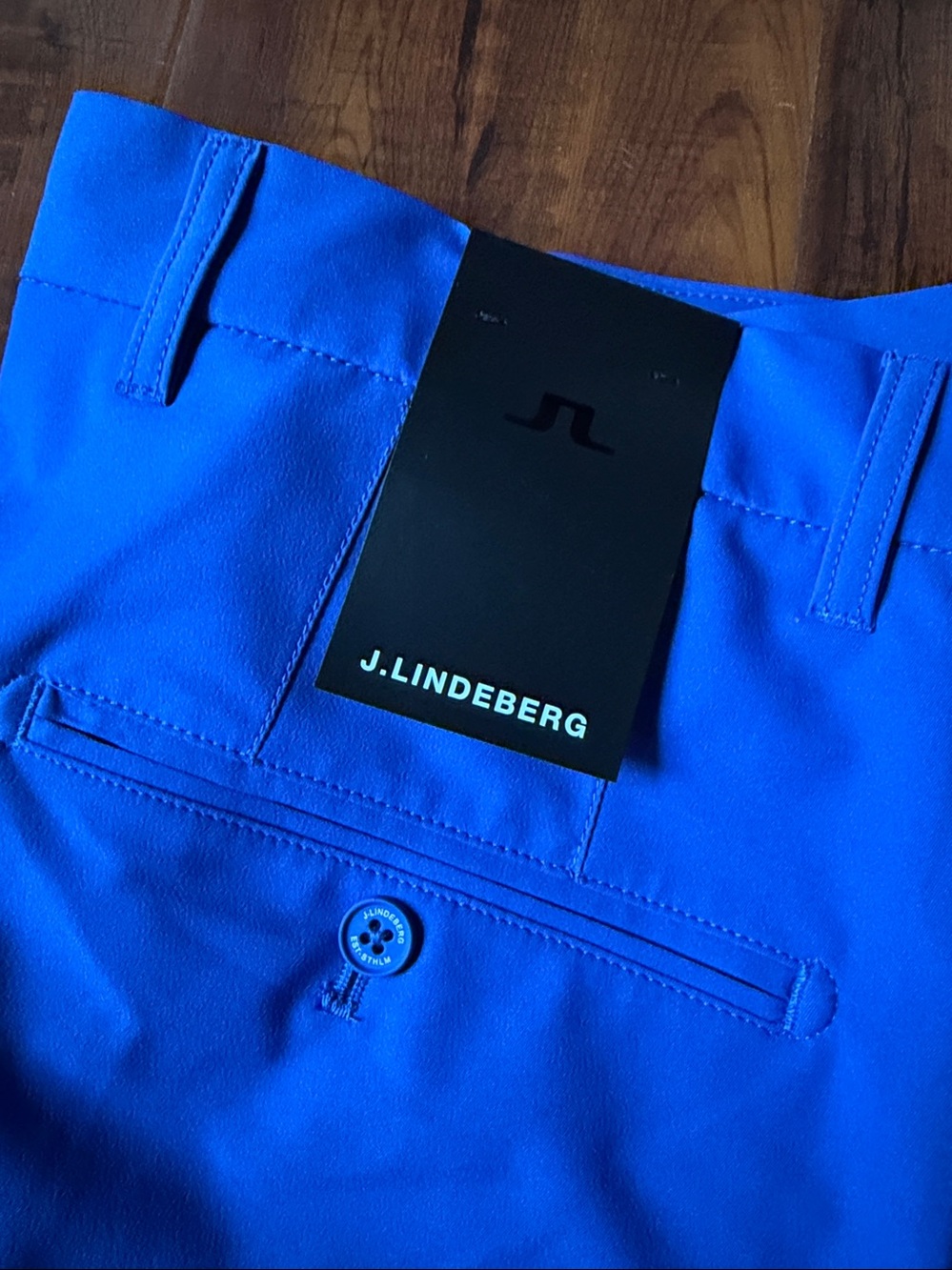 J. Lindeberg Blue Golf Elliot Pants . NEW with Tags . - Picture 4 of 5